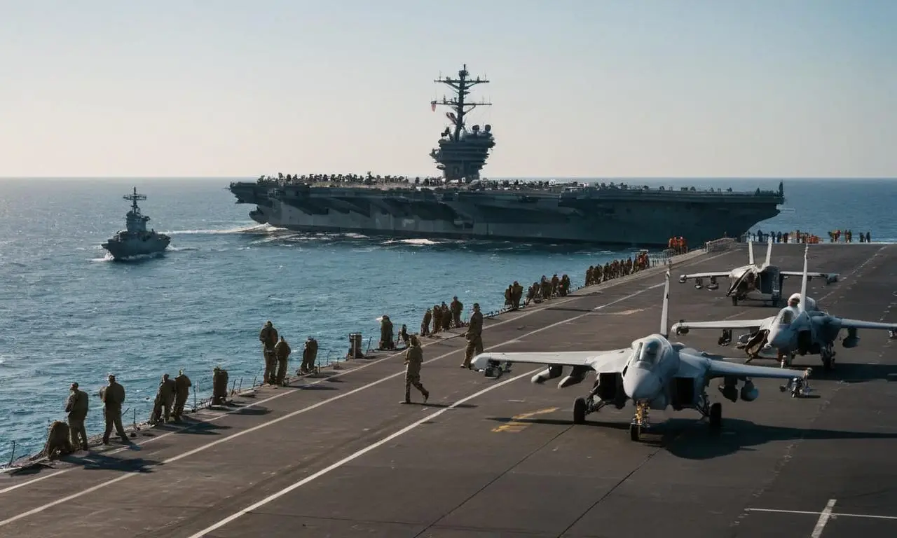 How Many People on an Aircraft Carrier